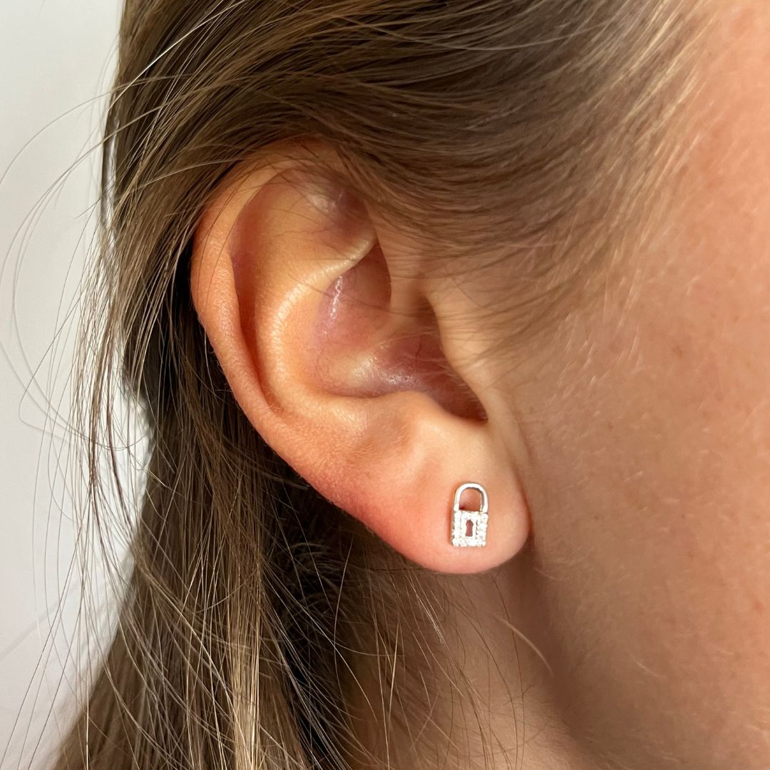 Candado Silver cz