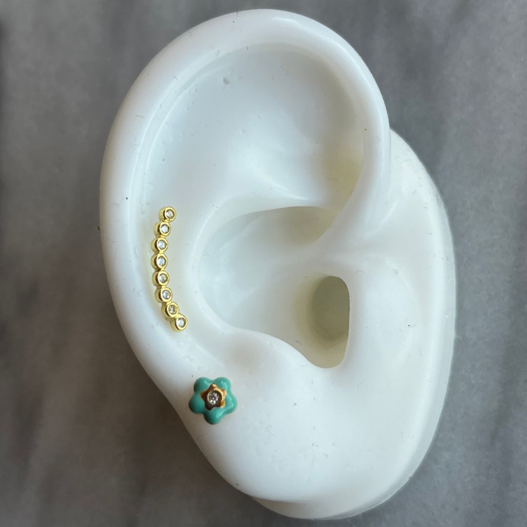 turquoise flore